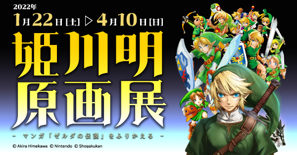 メール便指定可能 新品 ゼルダの伝説 姫川明原画展 公式図録 リンク 時